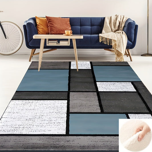 Washable Area Rug Large Square Non Slip Carpet for Home Interior Decor