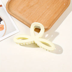 Classic Clover Hair Claw Jelly Hair Clip for Women