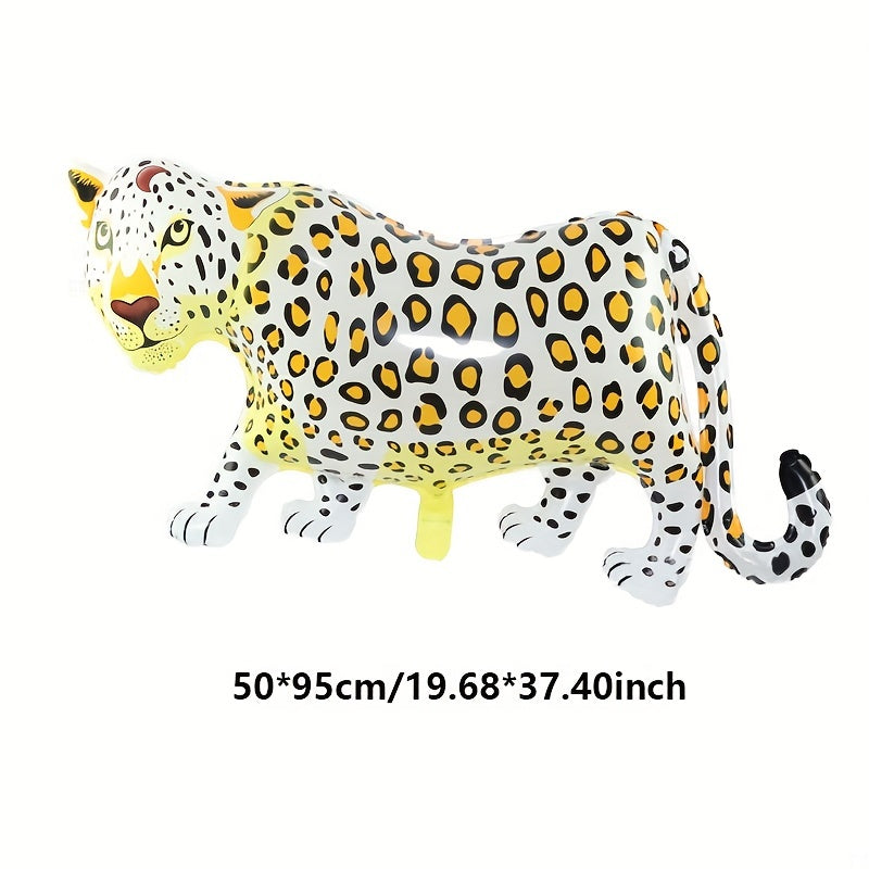 Wild Animal Leopard Balloon Forest Jungle Birthday Party Theme Decoration