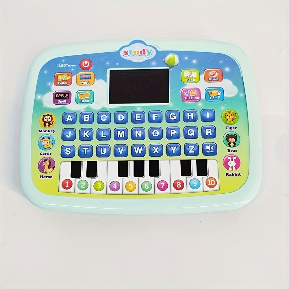 Kids English Learning Tablet Educational Study Chart with 26 Alphabet Buttons