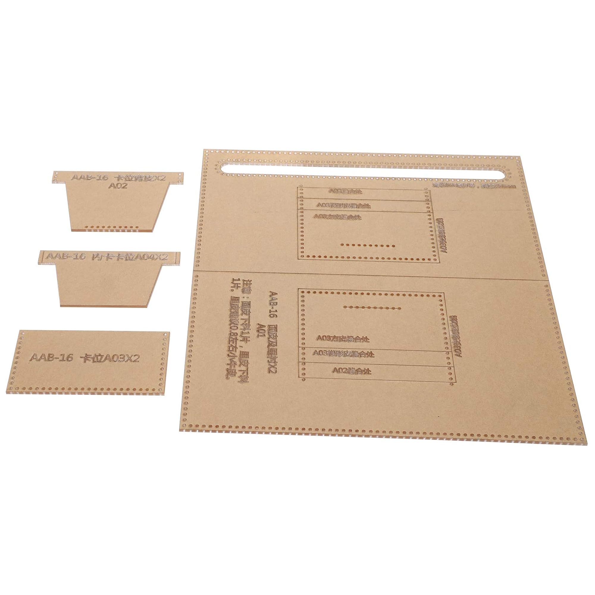 Shoulder Bag Acrylic Template, Leather Craft Stencil – CRAZE