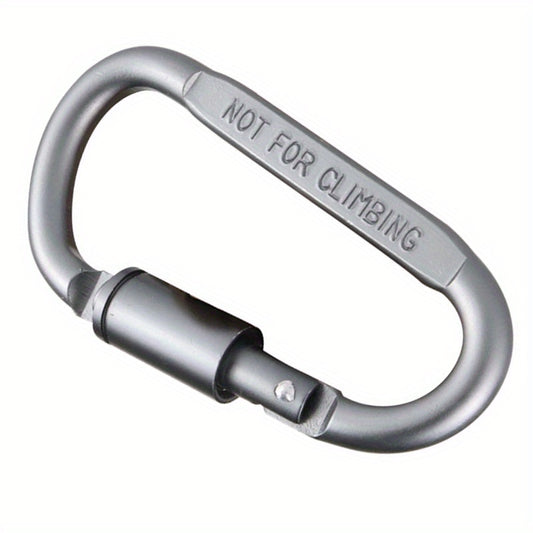 Durable Locking Carabiner for Camping and Hiking Lightweight Aluminum Alloy