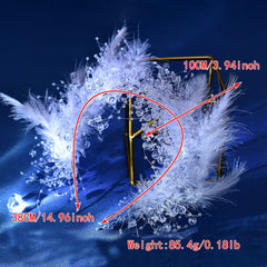 Crystal Headpiece Tassel Headband for Wedding Dress HP725