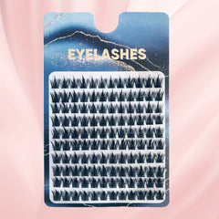 DIY Cluster False Eyelashes 8 16mm Natural 3D Faux Mink Non Irritating