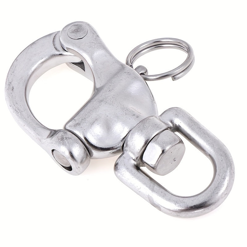 Stainless Steel Spring Shackle Quick Hanging Shackle Hook Buckle