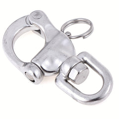Stainless Steel Spring Shackle Quick Hanging Shackle Hook Buckle