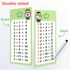 60 Sheets 4pc Math Flashcards Bundle: Add, Subtract, Multiply, Divide
