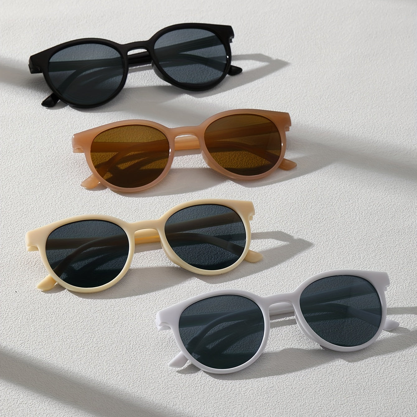 Round Sunglasses UV400 Outdoor Sun Shades Glasses