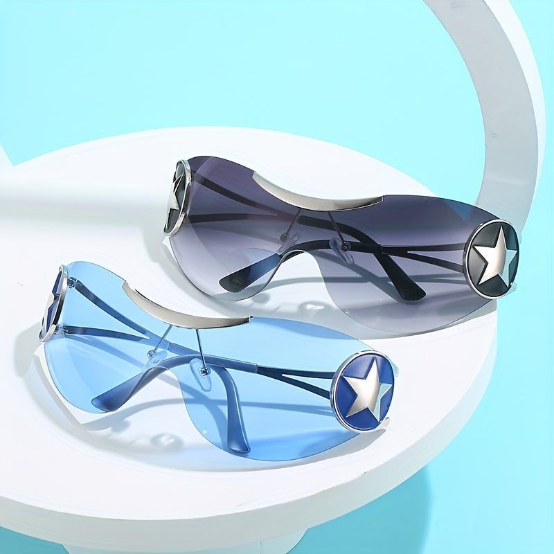 Men's UV Protection Decorative Sunglasses For Outdoor Sports
