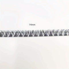 DIY Cluster Lashes Segmented Individual Lashes 1 Row 14 Pcs