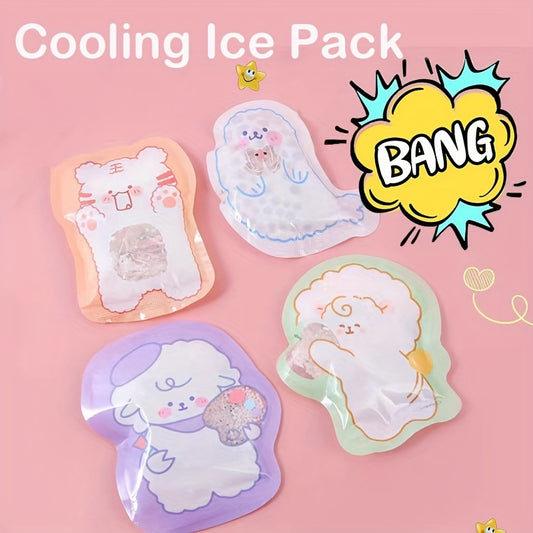 1PC Summer Cooling Ice Pack Mini Ice Pack Cartoon Portable Ice Pack