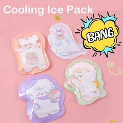 1PC Summer Cooling Ice Pack Mini Ice Pack Cartoon Portable Ice Pack