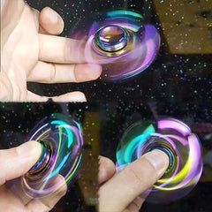 Dynamic Spider Fidget Spinner Toy Green Gradient