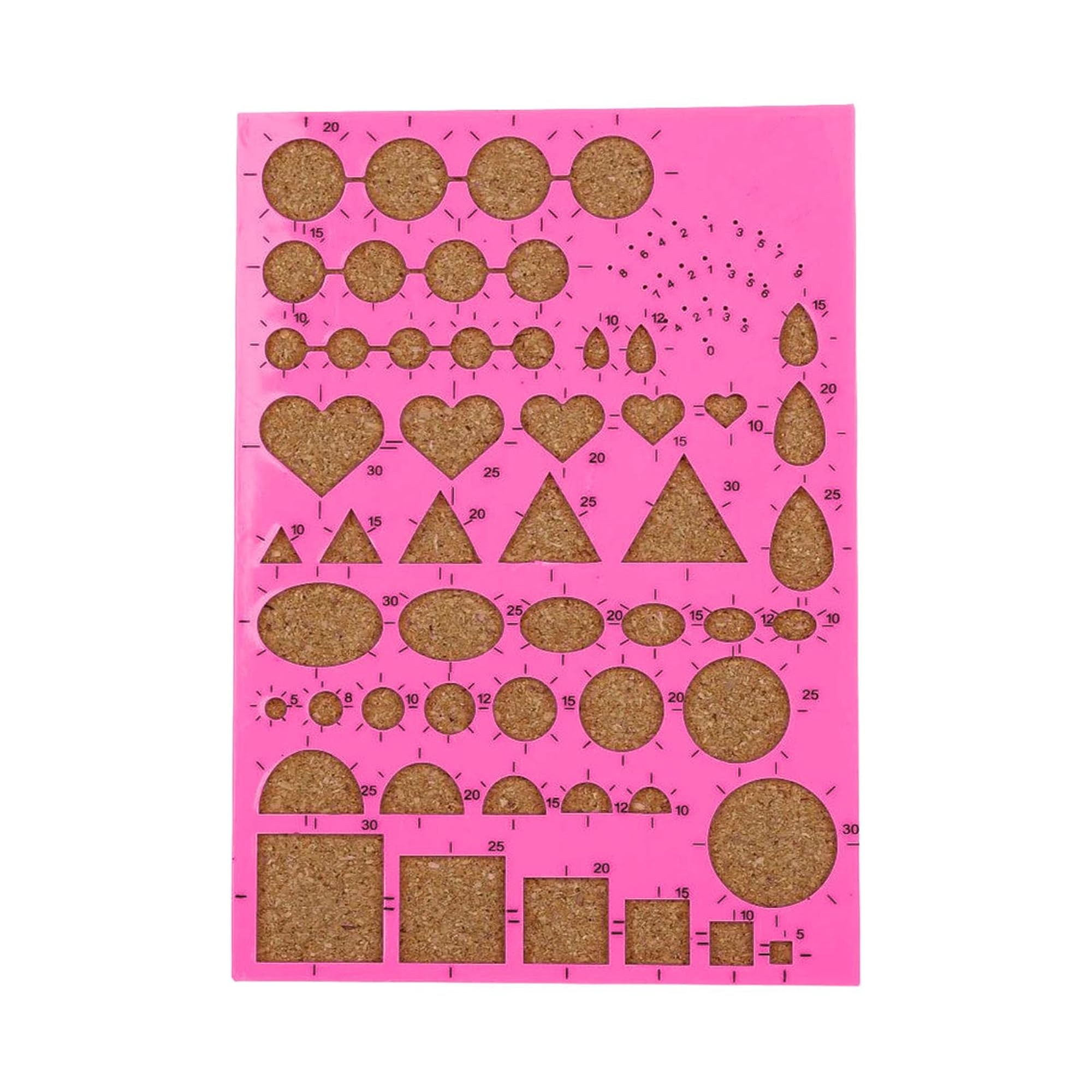 Paper Strips Quilling Tool Ruler Stencil Drawing Tool for Origami ...