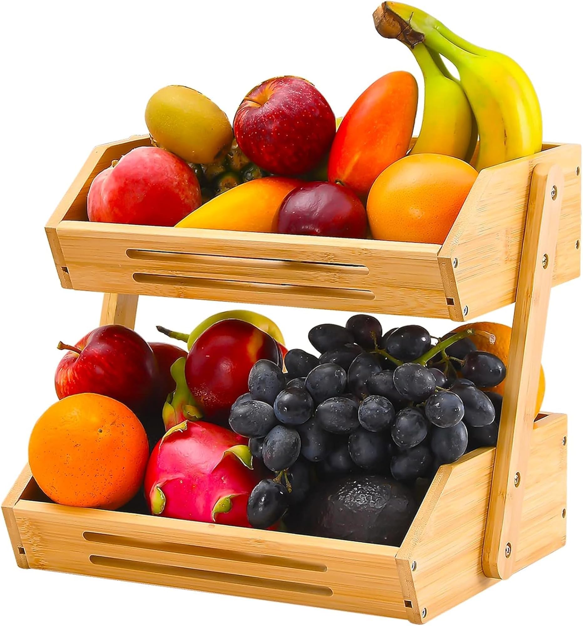 Vegetable Stand with Wheels, Onion Potato Rack for Kitchen Storage – CRAZE