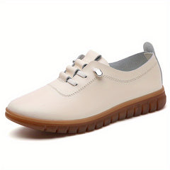 Women's Casual Lace Up Loafers Soft Sole Comfortable Work Shoes