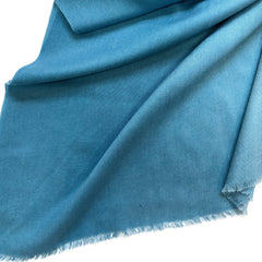 Gradient Cashmere Scarf Vintage Raw Edge Shawl
