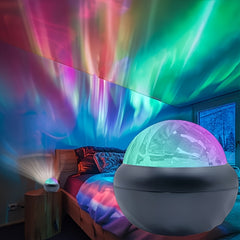 Small Magic Ball with Northern Lights, USB Plug In, Remote Control