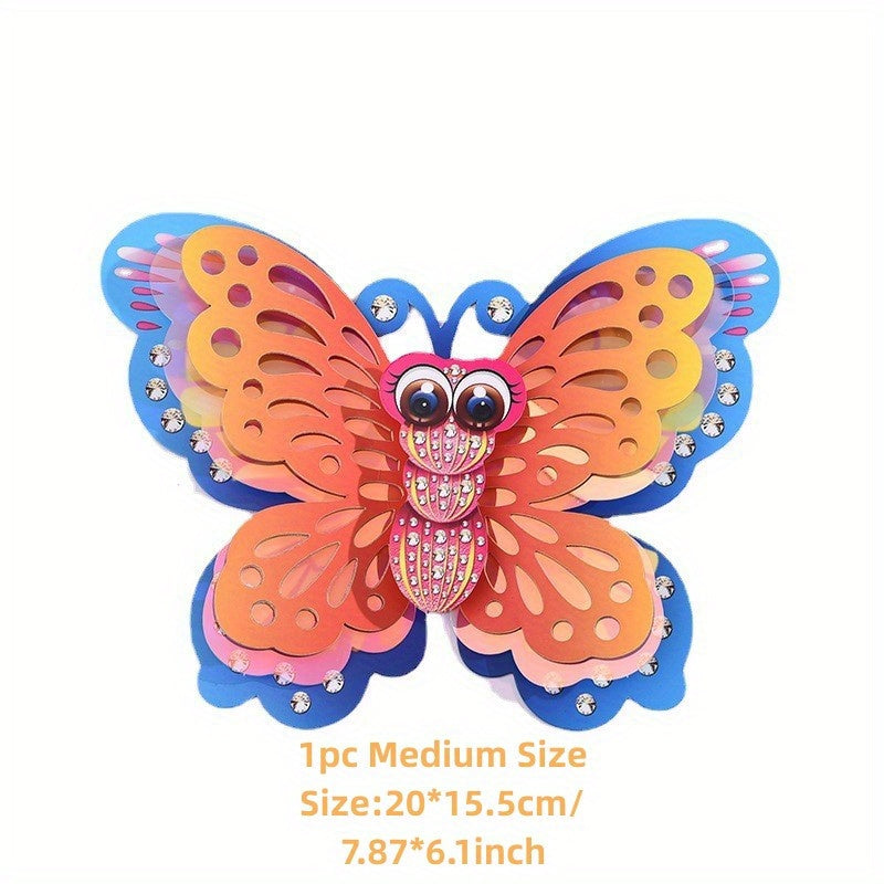 3 Sizes 3D Butterfly Wall Decor Hollow Butterfly Decorations for Birthday Party