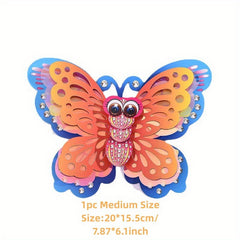 3 Sizes 3D Butterfly Wall Decor Hollow Butterfly Decorations for Birthday Party