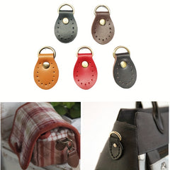 2pcs Metal D Ring Buckle Leather Buckle Replacement For DIY Handbag Bag