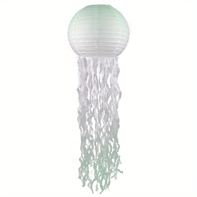 Jellyfish Lantern DIY Strap Beard Gradient Lantern Museum Decor Supplies