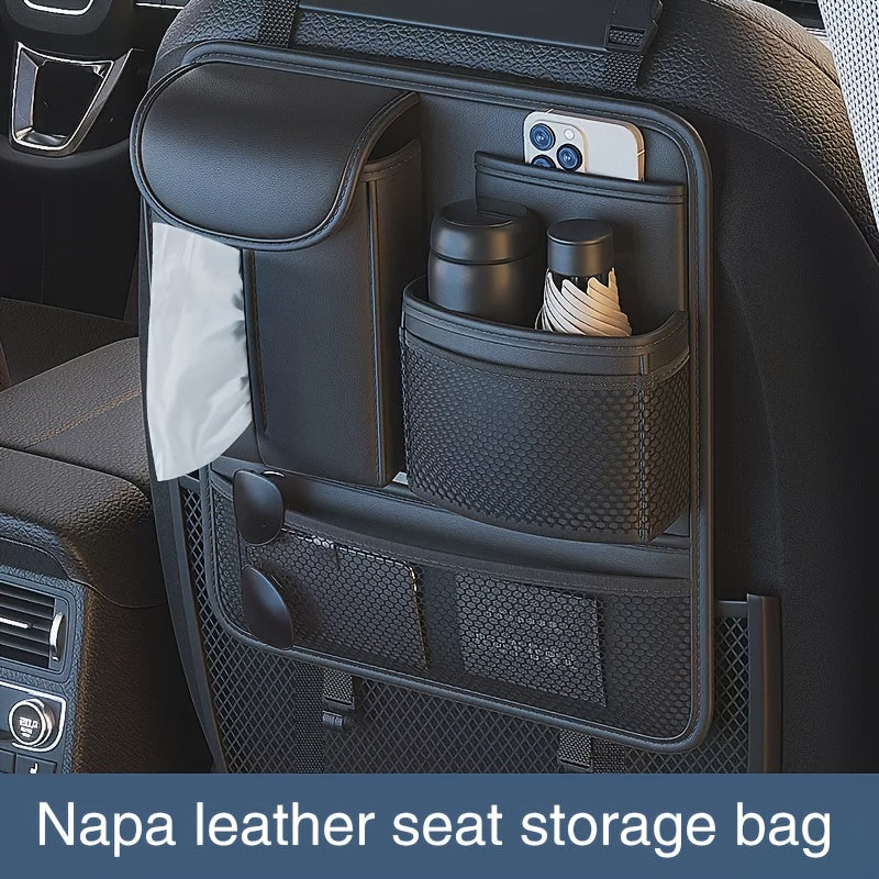 Car Seat Back Storage Bag Multifunctional Storage Box Car Interior Bag