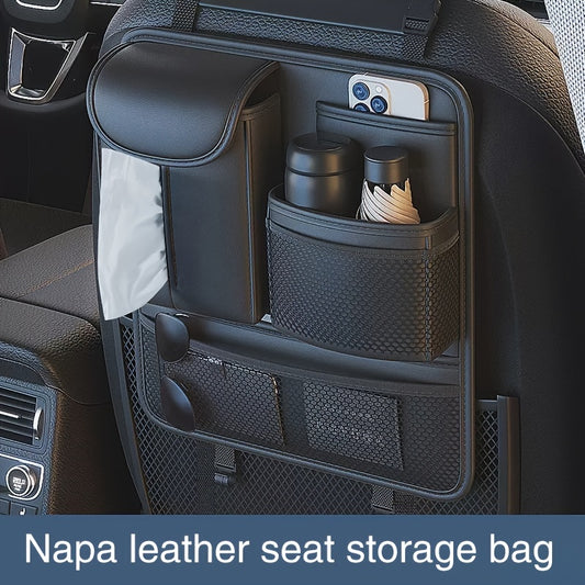 Car Seat Back Storage Bag Multifunctional Storage Box Car Interior Bag