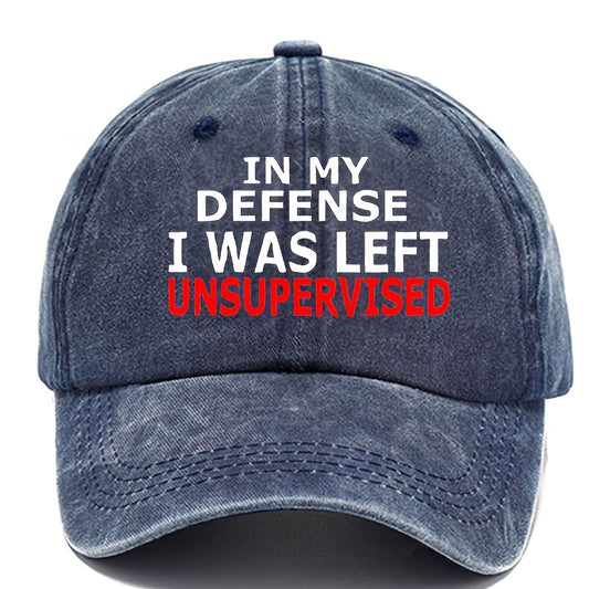 Distressed Baseball Cap Adjustable Sun Hat