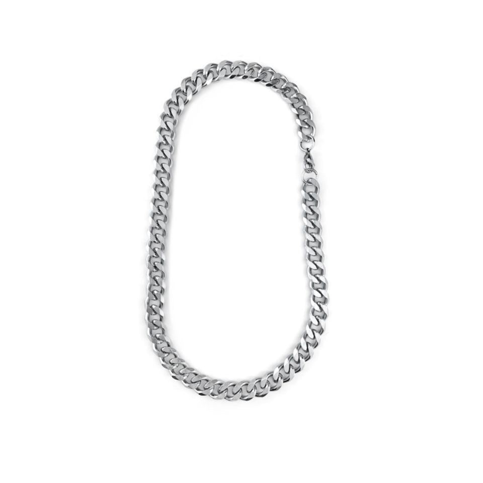24IN Titanium Steel Cuban Chain - No Rust or Fading