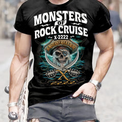 Monsters of Rock Cruise Men's Graphic T-shirt