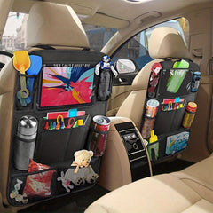 Car Seat Back Organizer Pockets Hanging Bag Versatile Snack Organizer