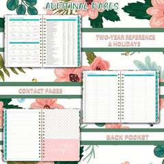 Academic Planner July-June 6.3''x8.4'' Weekly Monthly 12 Month Tabs