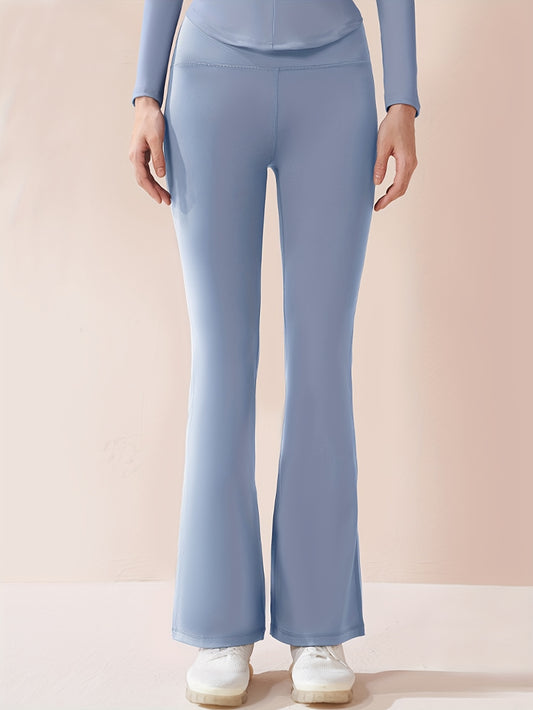 Warm Sports Flare Pants Women's Yoga Bell bottoms Pants