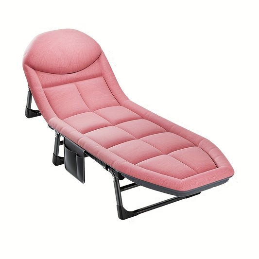 Portable Folding Bed for Outdoor Leisure Office Lunch Break Camping