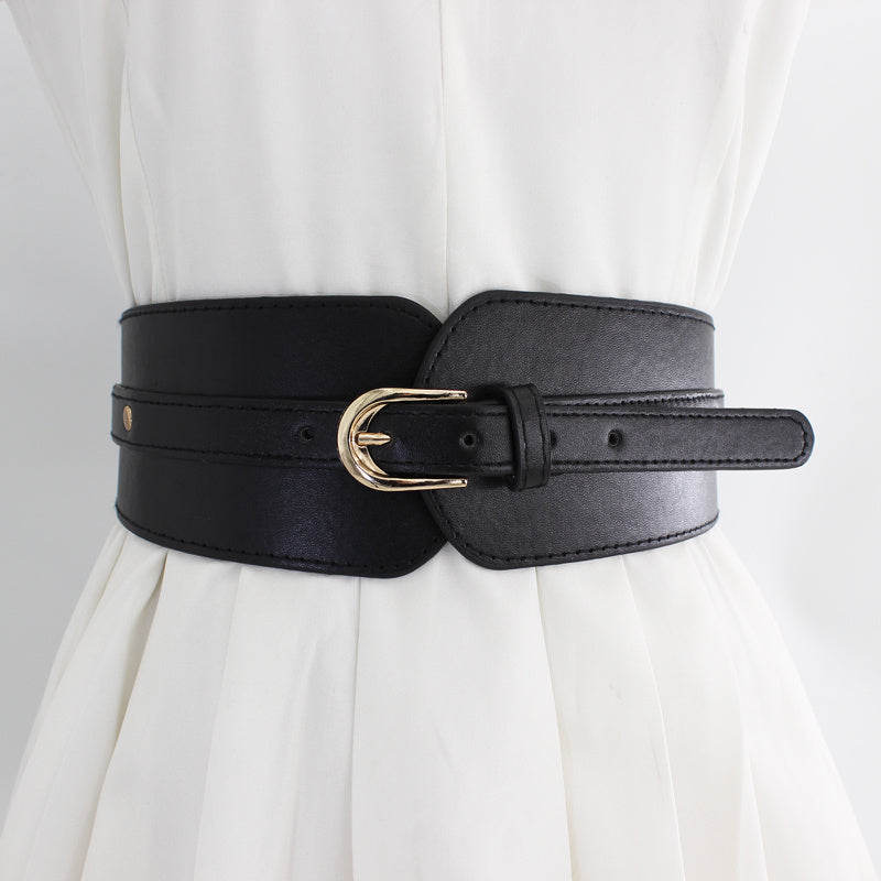 Women's Ultra Wide Elastic Waist Belt Adjustable Girdle