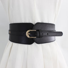 Women's Ultra Wide Elastic Waist Belt Adjustable Girdle