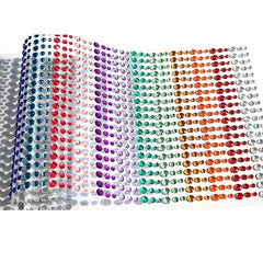 900pcs Rainbow Rhinestone Sticker for Crafts Body Hair Nails Makeup