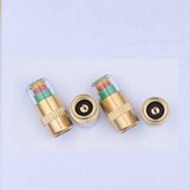 Tire Pressure Gauge Sensor with Alarm Monitoring Valve Cover