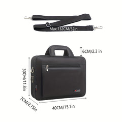 15.7 Inch Laptop Bag Briefcase Men Women Laptop Shoulder Bag