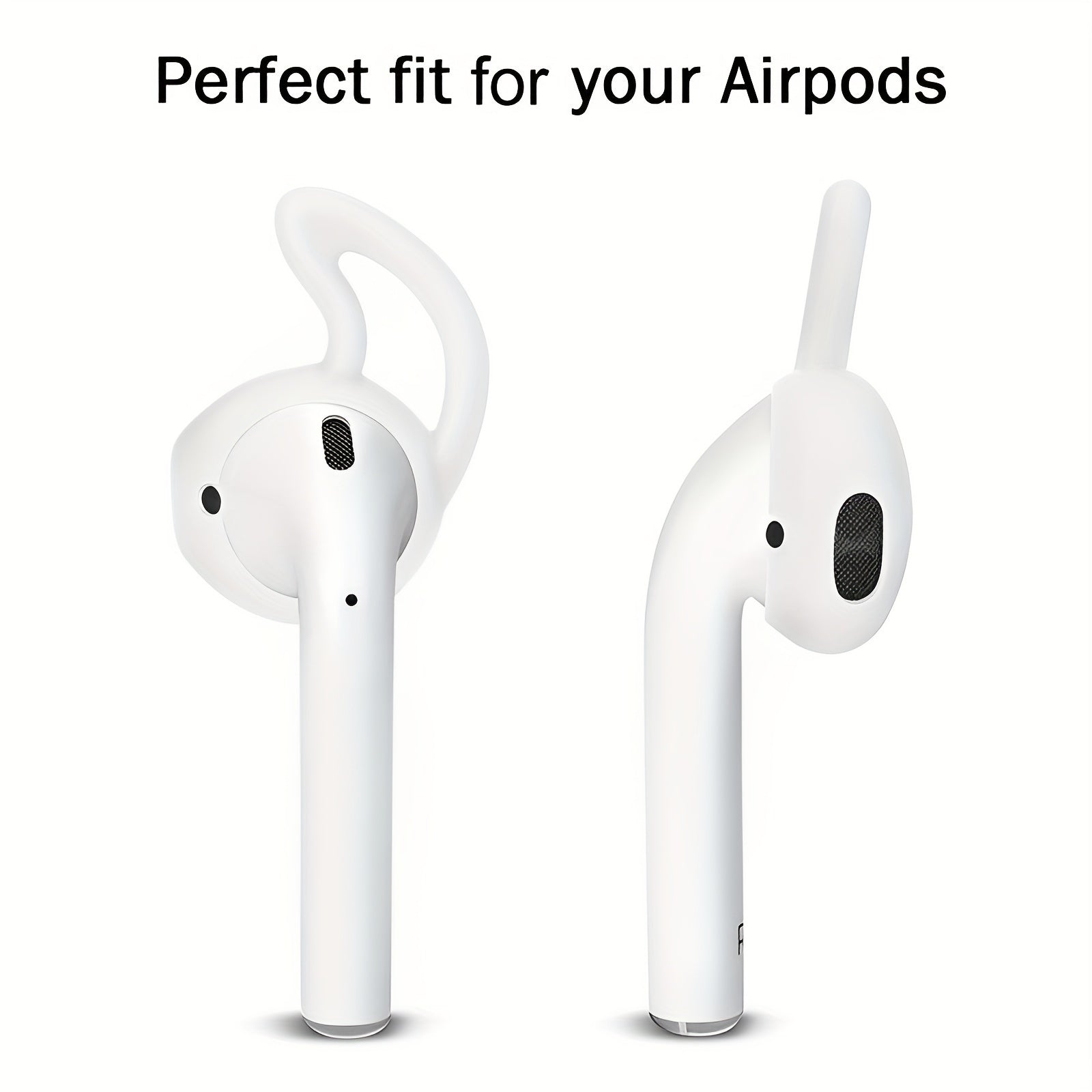 Anti Slip Silicone Ear Tips and Hooks for Earphones