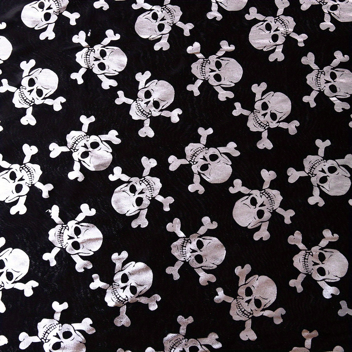 Halloween Quilted Fabric Ornament Skull Bat Pumpkin Wizard Cat Moon Star Pattern