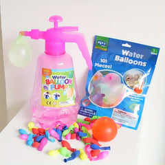 Water Balloon Pump w/ 200 Balloons for Water Gun Toys - 5L Halloween Christmas