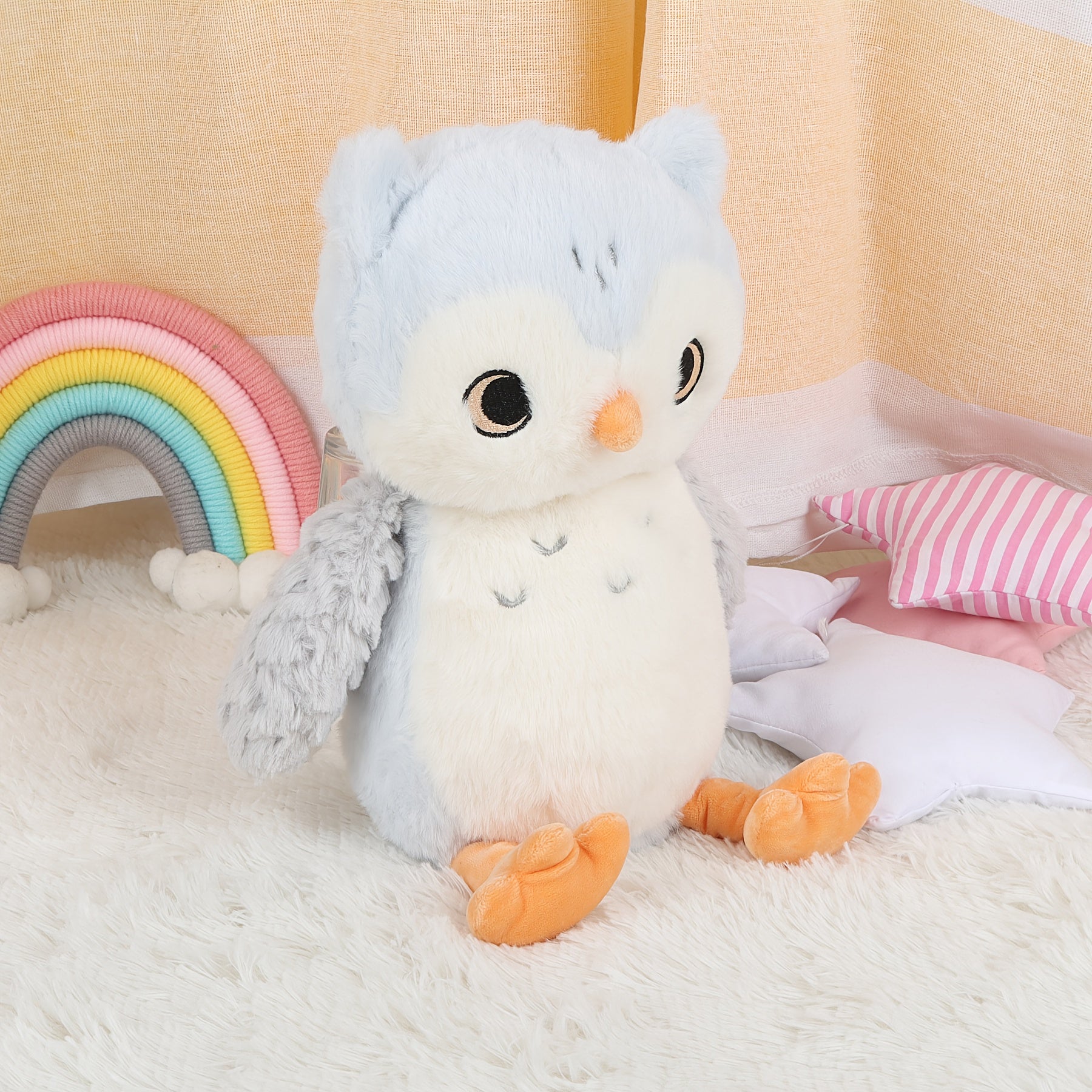 Sky Owl Plush Toy for Kids, Halloween or Christmas Gift, Ultra Soft