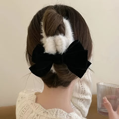 Large Bow Hair Claw Clip Sweet Grip Hair Jaw Clip Thick Hair Accessories