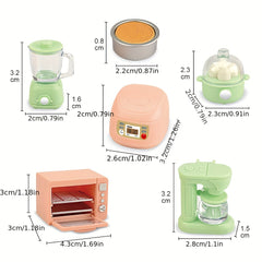 Children's Dollhouse Baking Oven Kitchen Set