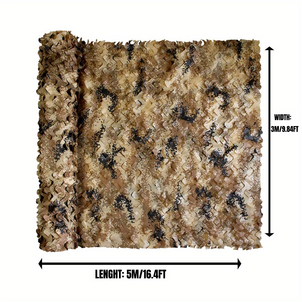 Camo Netting Camouflage Net Bulk Roll Sunshade Mesh Net