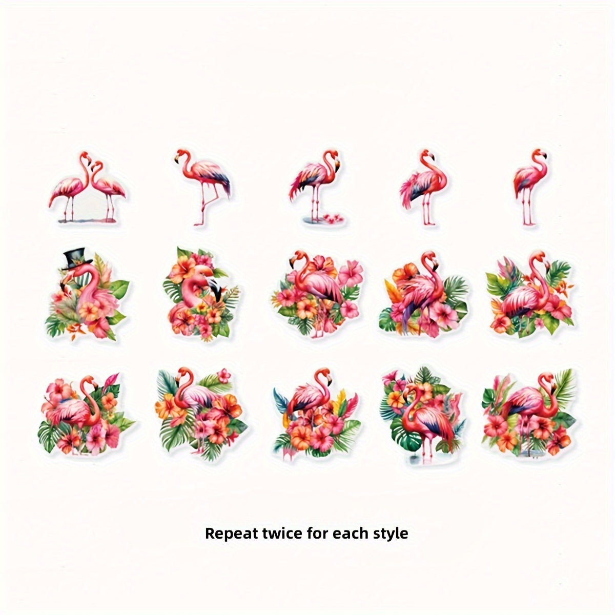 30pcs Flying Bird Forest PET Sticker Pack for Diary Decoration