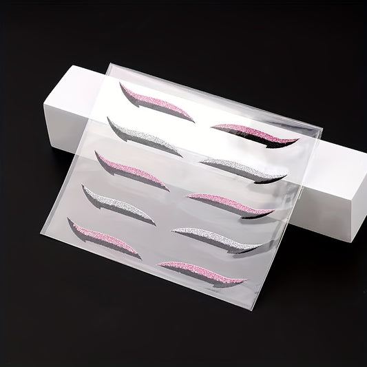 Eyeliner Stickers Eye Shadow Self-adhesive Cat Eye Makeup Double Eyelid Stickers
