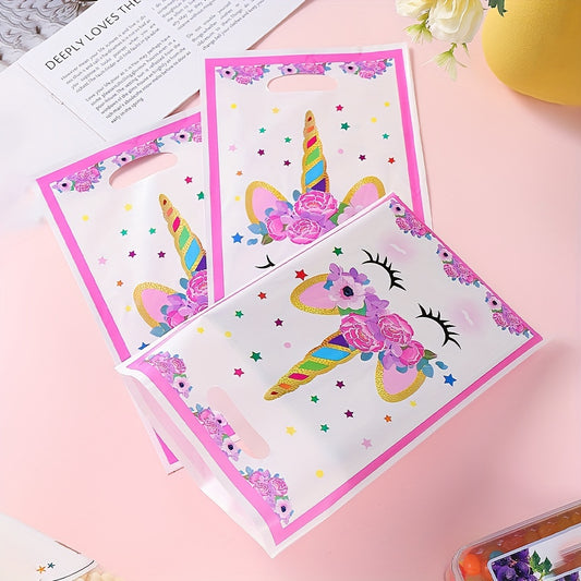 20pcs Unicorn Party Gift Bags for Birthday & Holiday Decorations